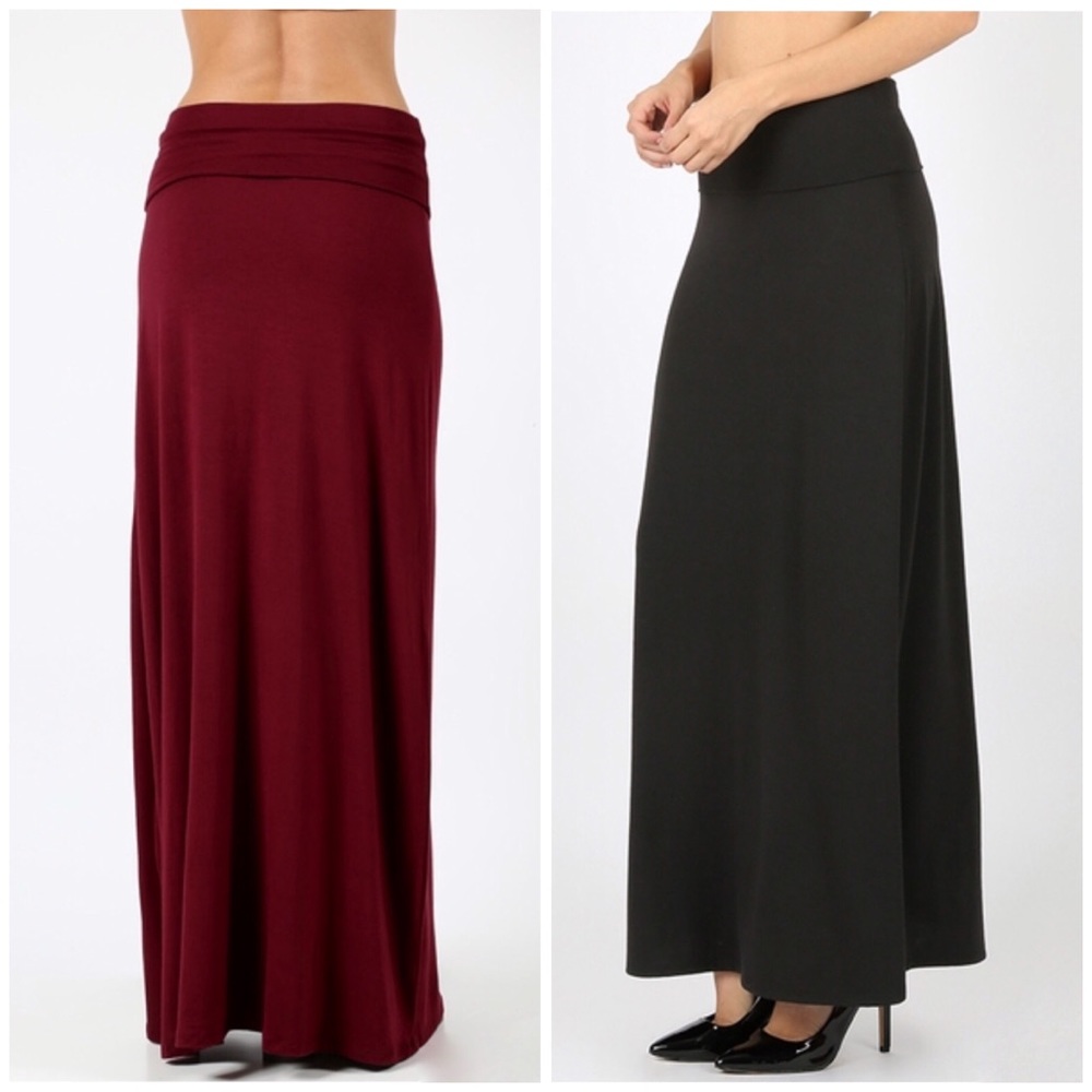 Black Maxi Skirt